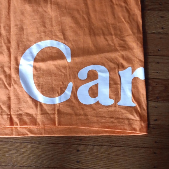 Urban Outfitters Orange Short-Sleeve Tee with White Graphic - Picture 4 of 6